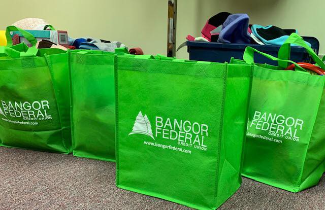 Bangor Federal Donates Clothing to Two Area Organizations