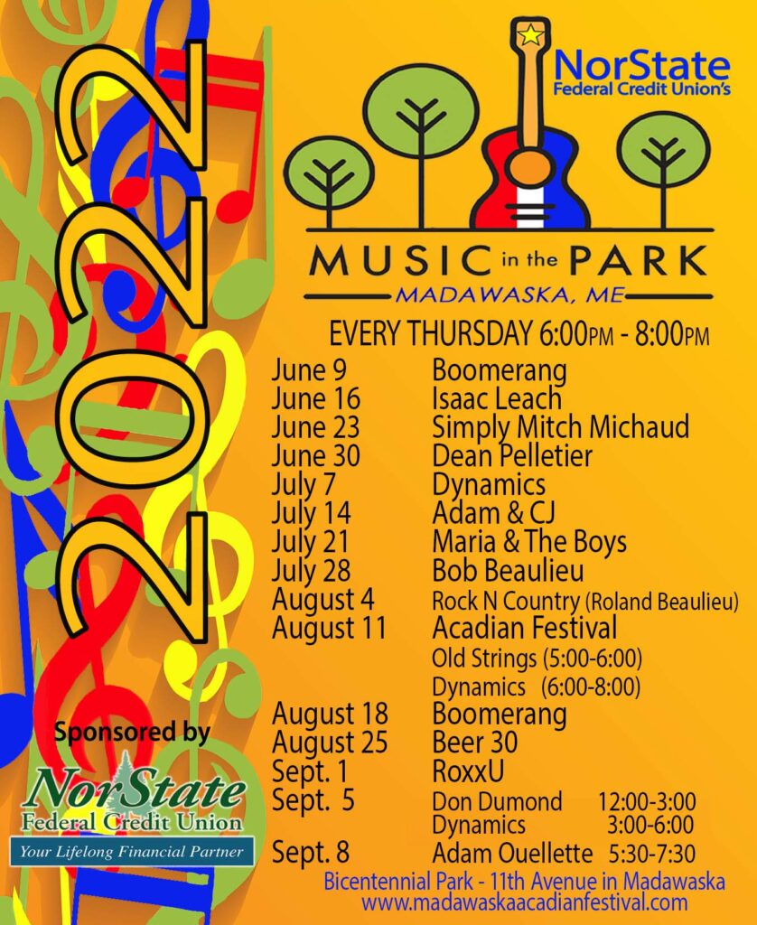 NorState FCU Announces Music In the Park Summer Series Lineup